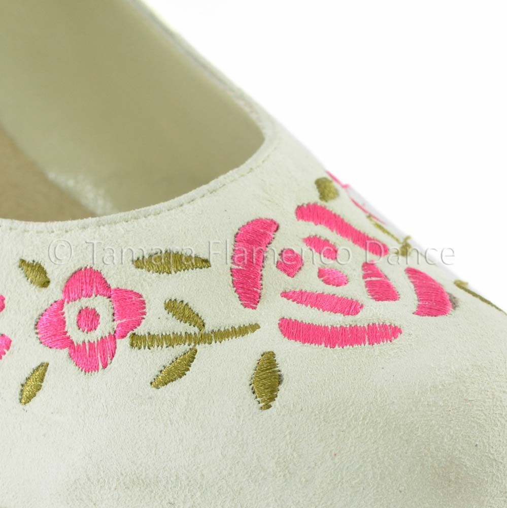 Zapatos de flamenco Bordado Correa I