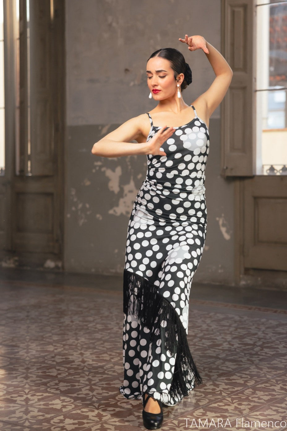 Falda flamenco Quimera - Punto elástico Estampado