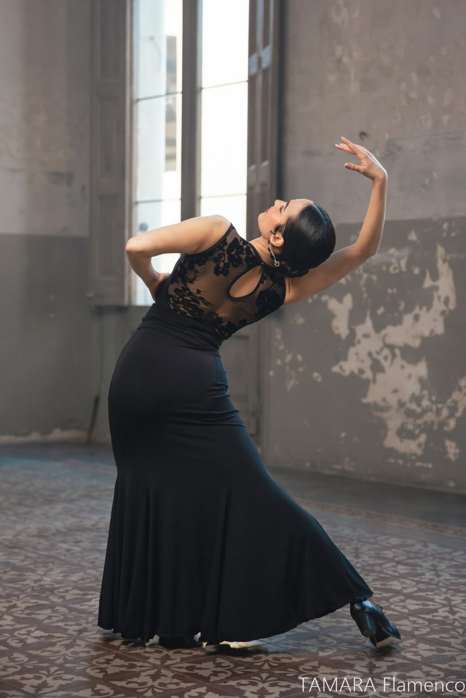 Falda flamenco Ogalla - Punto elástico