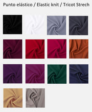 Camiseta Boucher - Punto elástico Negro