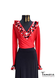 Chupita Top Poderio Lunares - Lycra