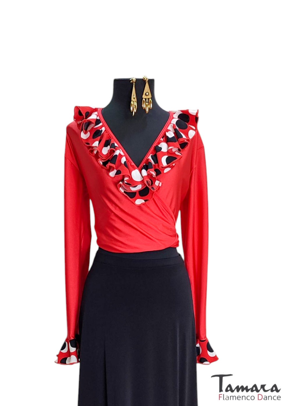 Chupita Top Poderio Lunares - Lycra