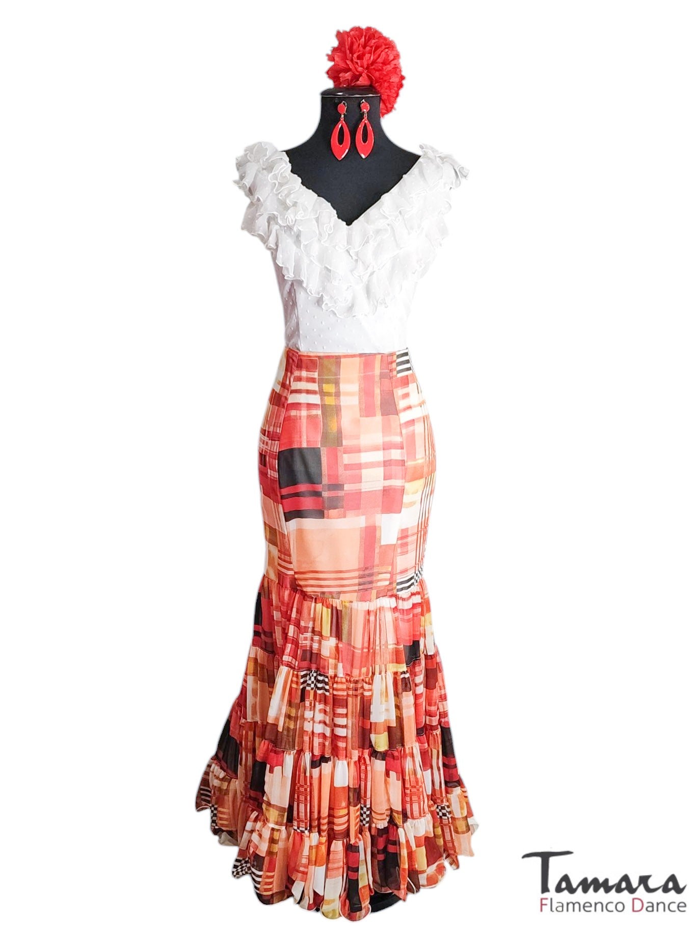 Falda flamenca - Candil Talla 40