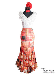 Falda flamenca - Candil Talla 40