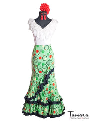 Falda andaluza flamenca Primavera Talla 42