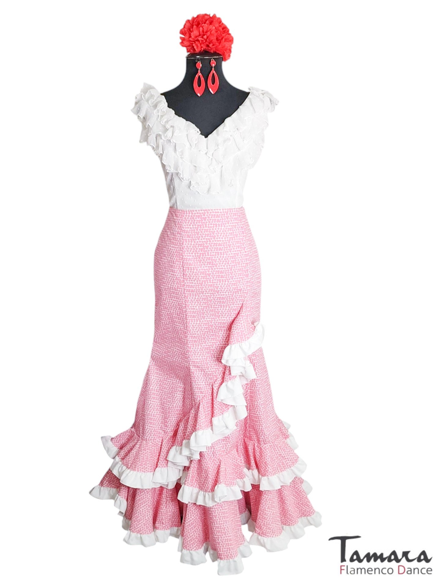 Falda andaluza flamenca Primavera Talla 40