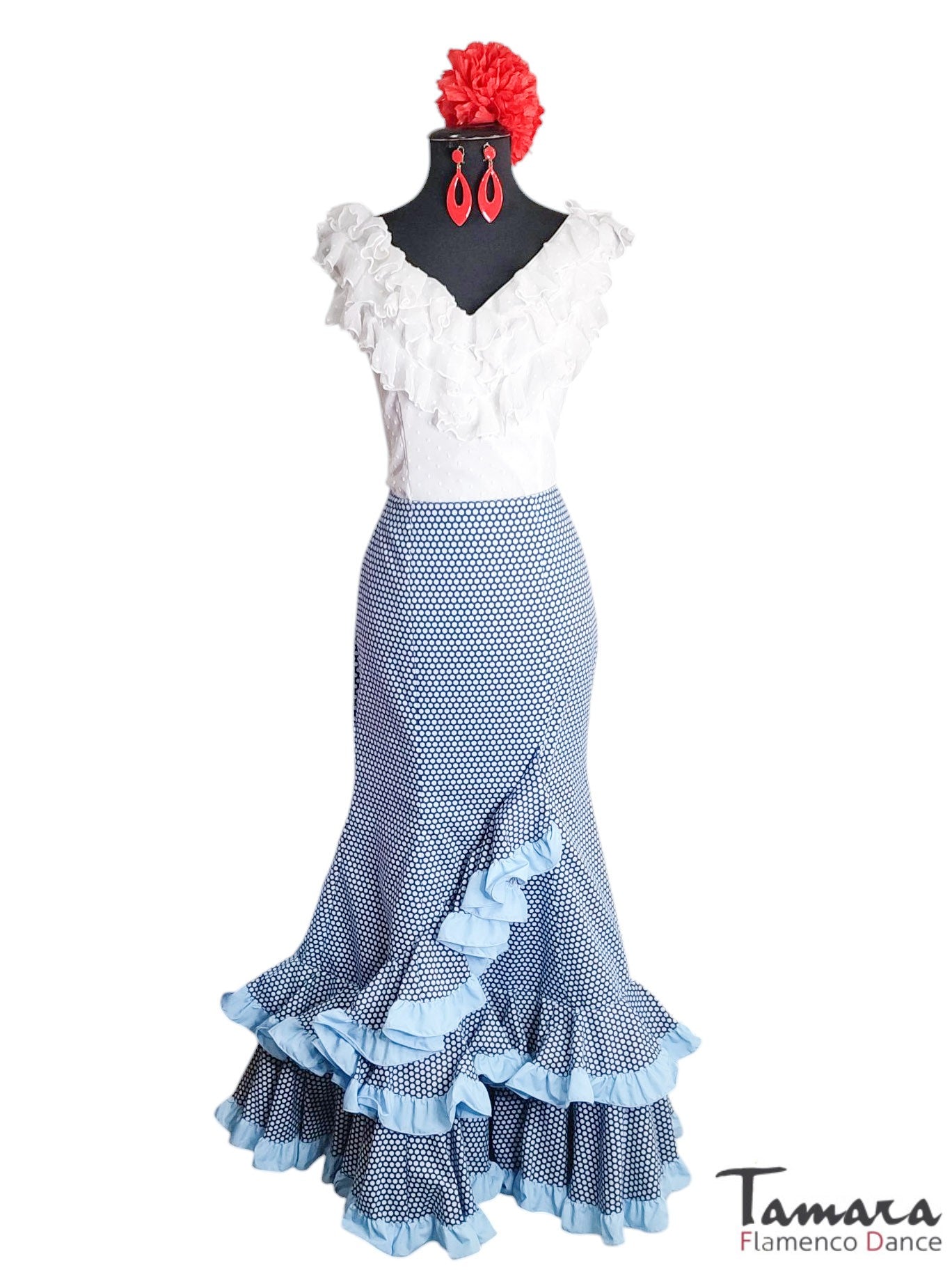 Falda andaluza flamenca Primavera 40