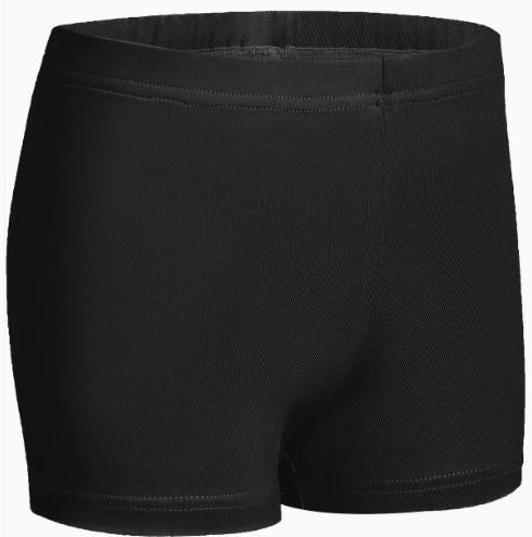 Pantalon corto danza/gimnasia lycra infantil