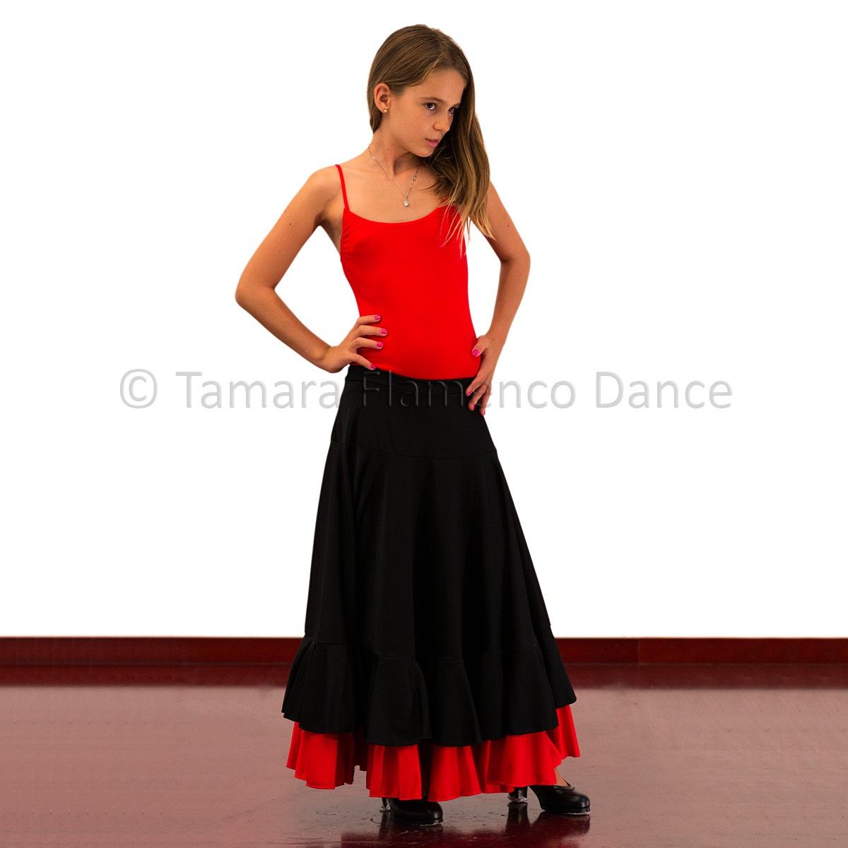 Falda flamenco Alborea niña