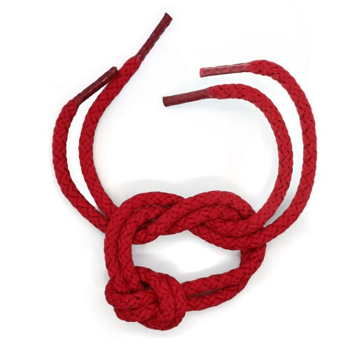 Cordones para castañuelas (un par) Rojo