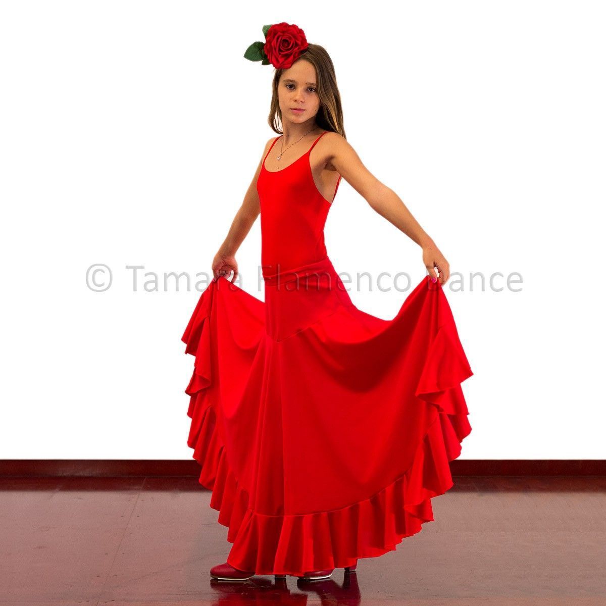 Falda flamenco Sevillana niña