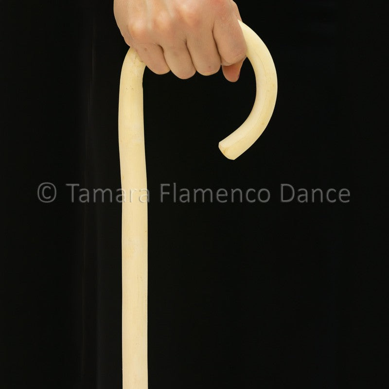 Bastón de Baile Flamenco Blanco