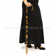 Bastón de Baile Flamenco Quemado