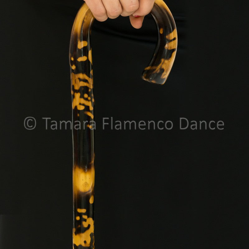 Bastón de Baile Flamenco Quemado