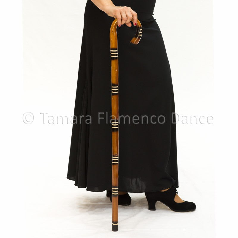 Bastón de Baile Flamenco Rallado