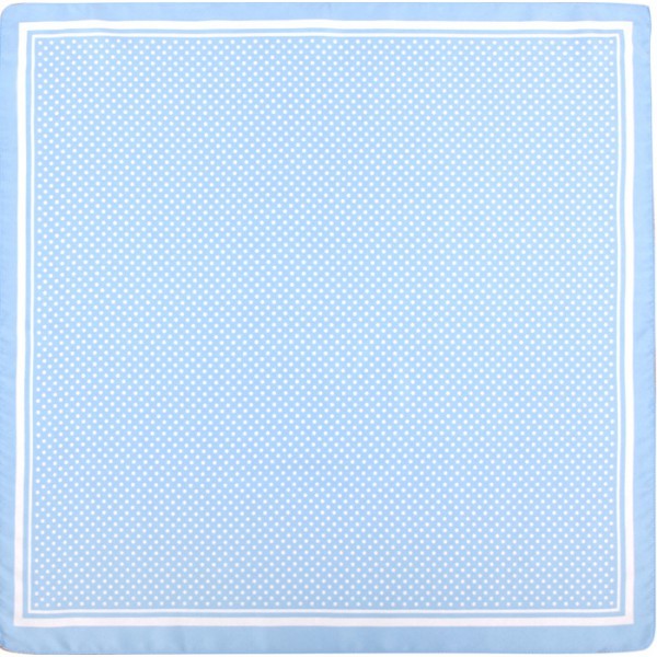 Fajin Adulto - Lunares Celeste con lunar blanco