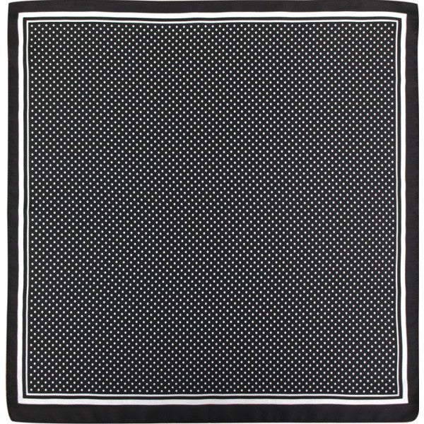 Fajin Infantil - Lunares Negro lunar blanco