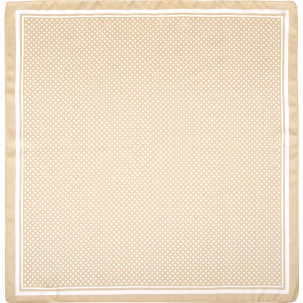 Fajin Infantil - Lunares Camel con lunar marfil