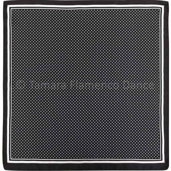 Fajin Adulto - Lunares Negro lunar blanco