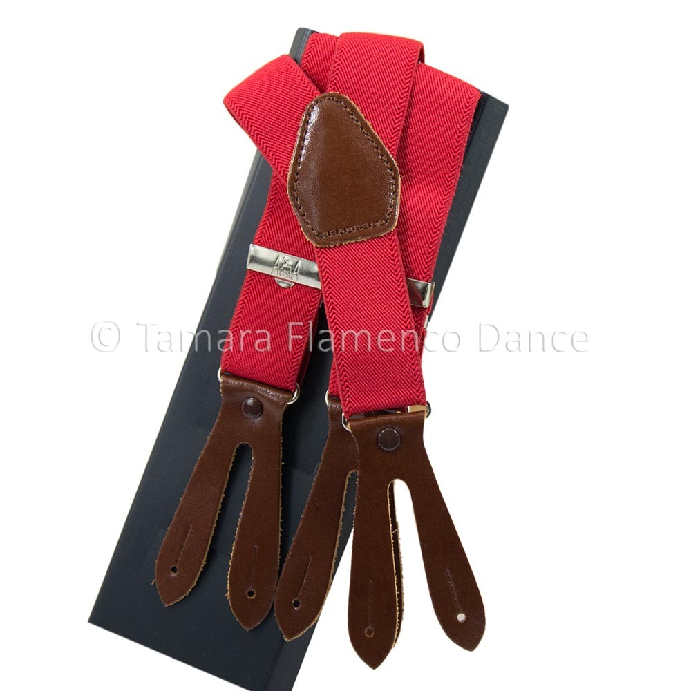 Tirante Infantil - Liso Rojo