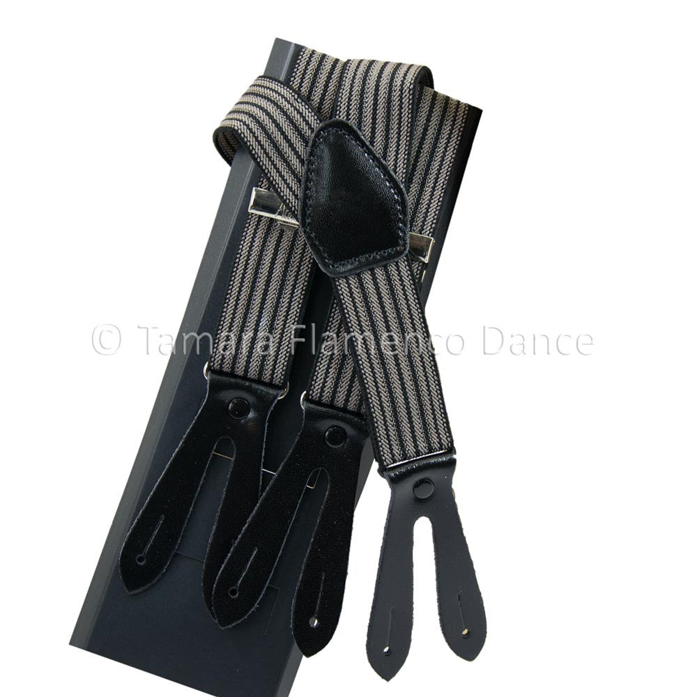 Tirante Adulto - Rayas Gris