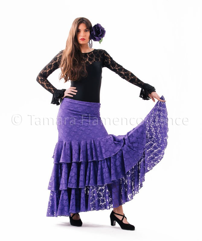 Falda flamenco Lola - Encaje