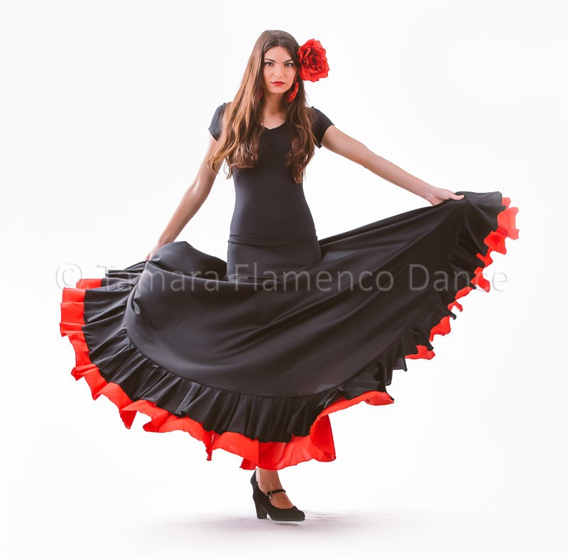 Falda flamenco Alborea - Punto