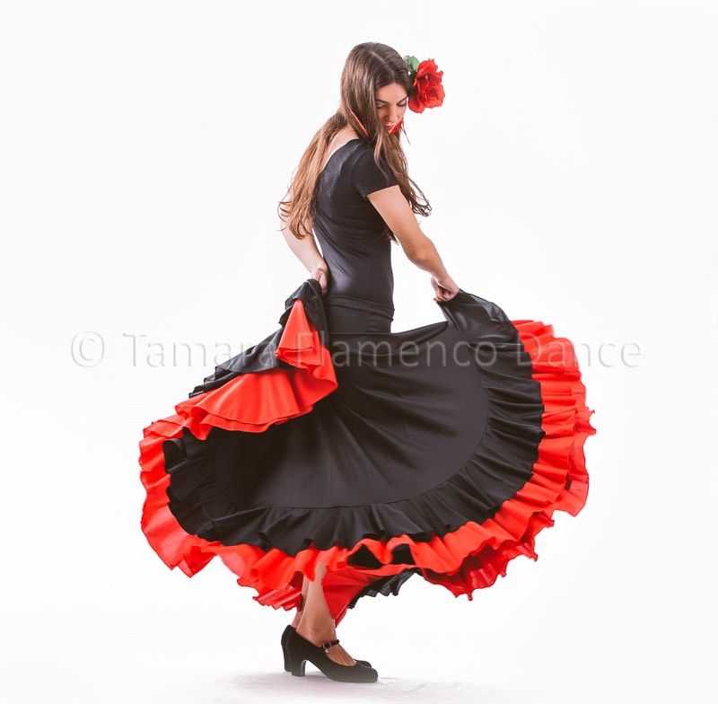 Falda flamenco Alborea - Punto
