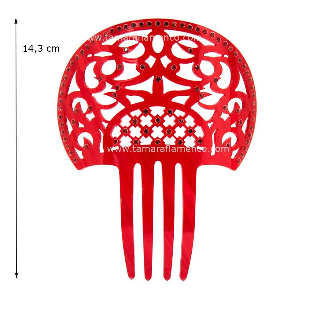 Peina Laurel - Nácar con piedras Nacar Pistacho