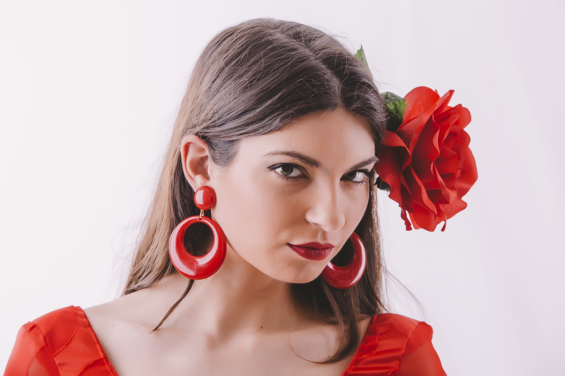 Argolla flamenca - 8 cm