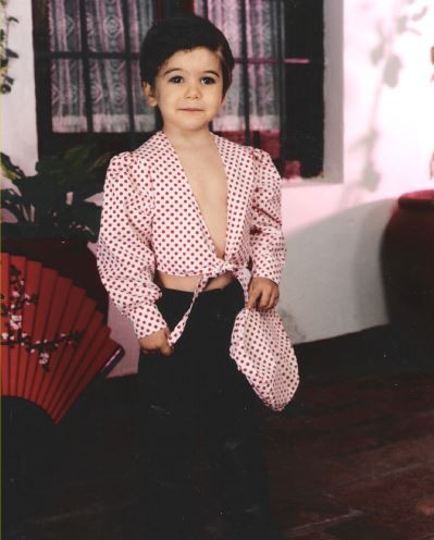 Conjunto bolero - BLANCO CON LUNARES ROJOS Blanco con Lunares rojos