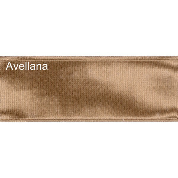 Cinturon piel con elastico Diseño 1 Marron Avellana