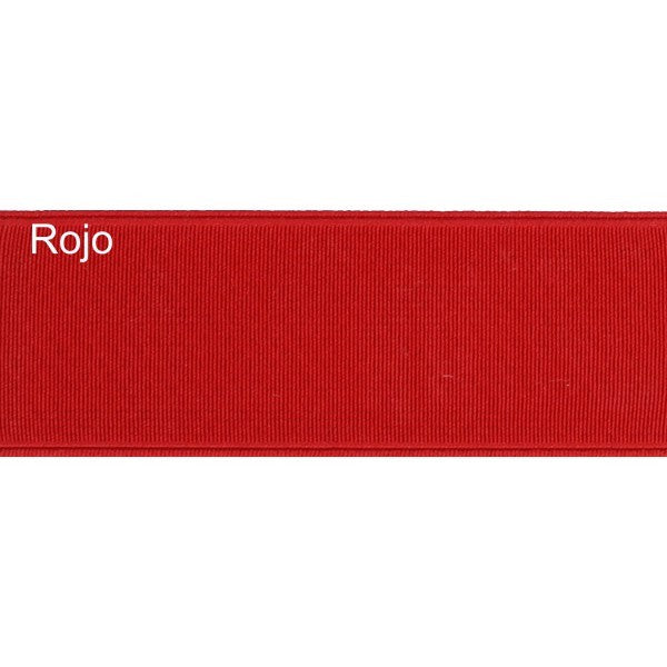 Cinturon piel con elastico Diseño 1 Rojo