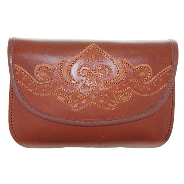 Bolso/Bandolera Rociero de cuero Diseño 1