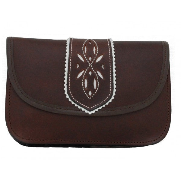 Bolso/Bandolera Rociero de cuero Diseño 2