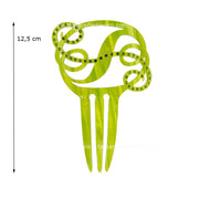 Peinecillo Serbal - Nácar con piedras