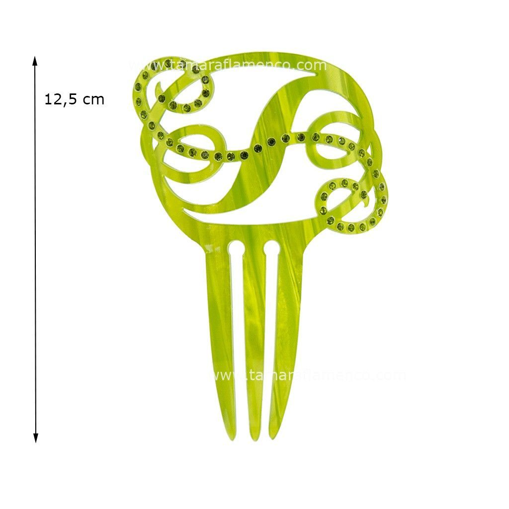 Peinecillo Serbal - Nácar con piedras