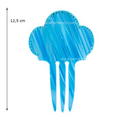 Peinecillo Jara - Nácar con piedras