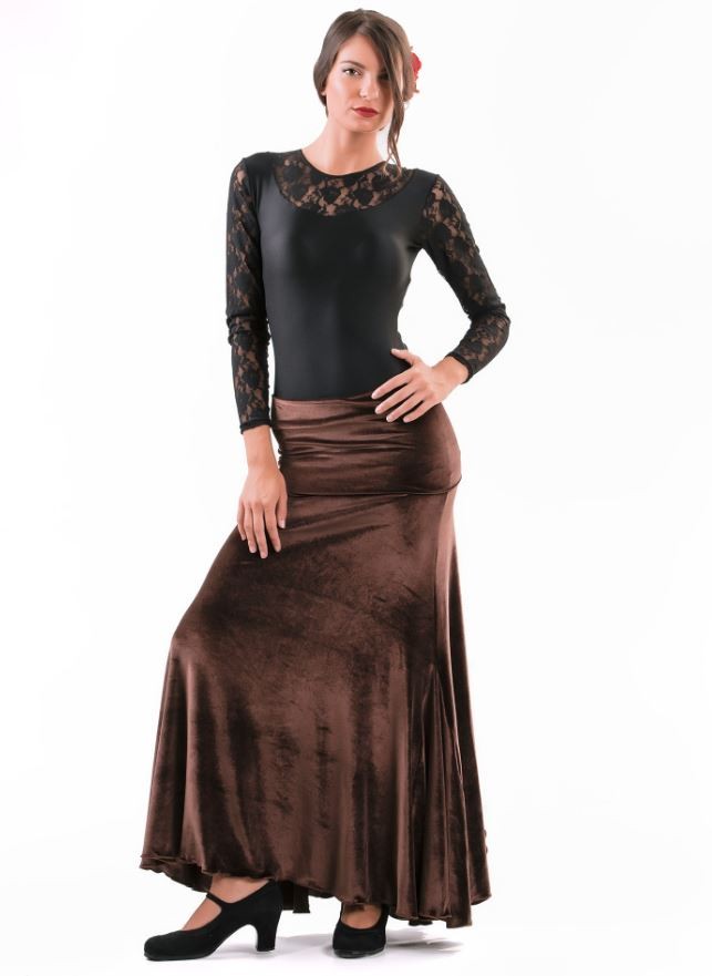 Almería - Terciopelo (falda-vestido)