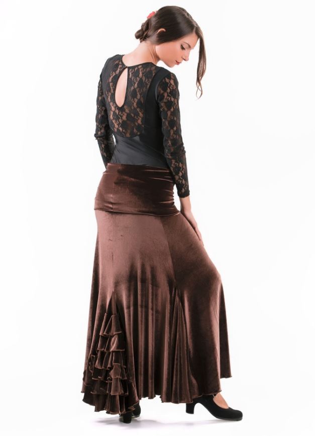 Almería - Terciopelo (falda-vestido)