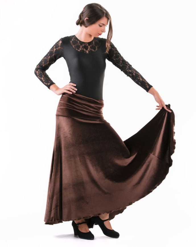 Almería - Terciopelo (falda-vestido)