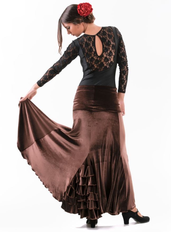 Almería - Terciopelo (falda-vestido)