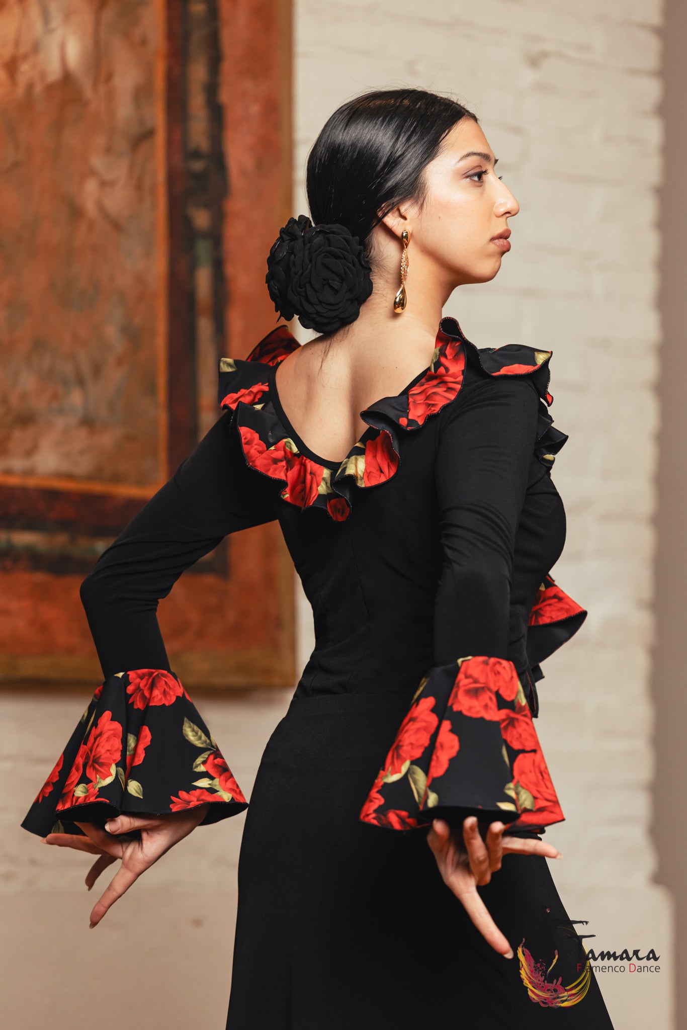 Top Lola Floral - Viscosa y crep