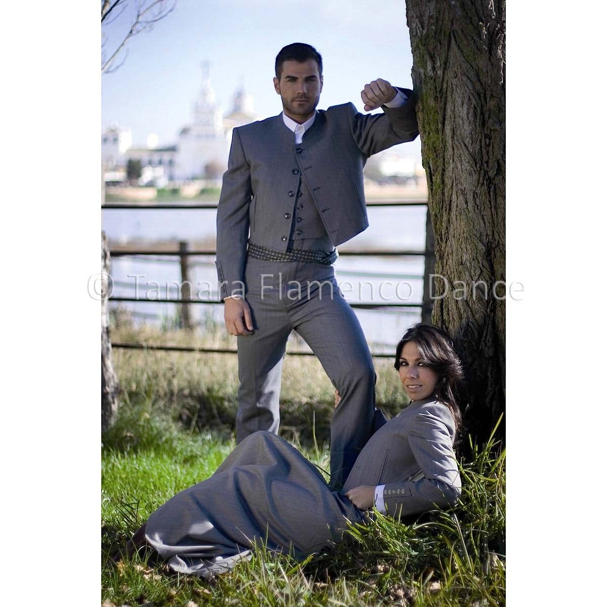 Traje corto campero 1000 lineas lana - Unisex 64