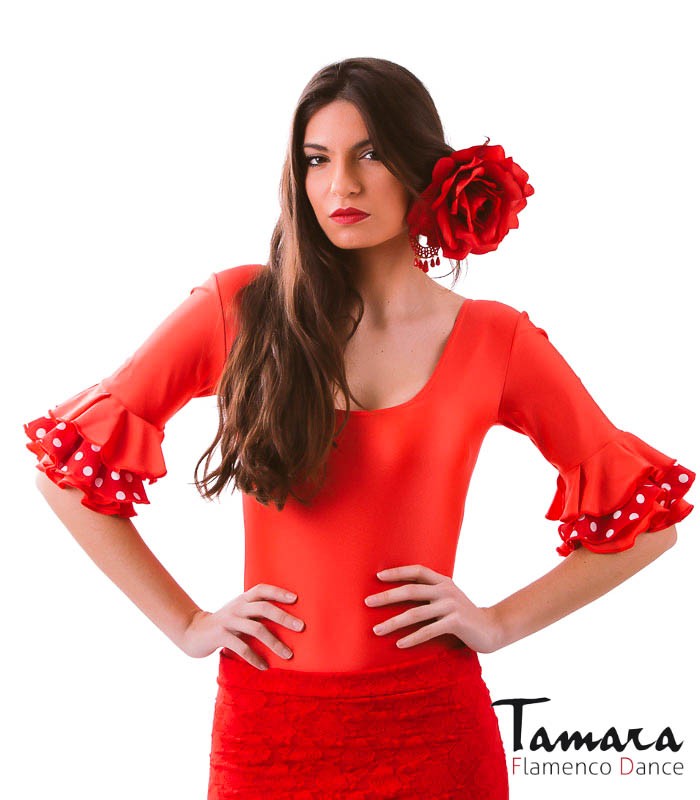 Body Jaleo con lunares - Lycra