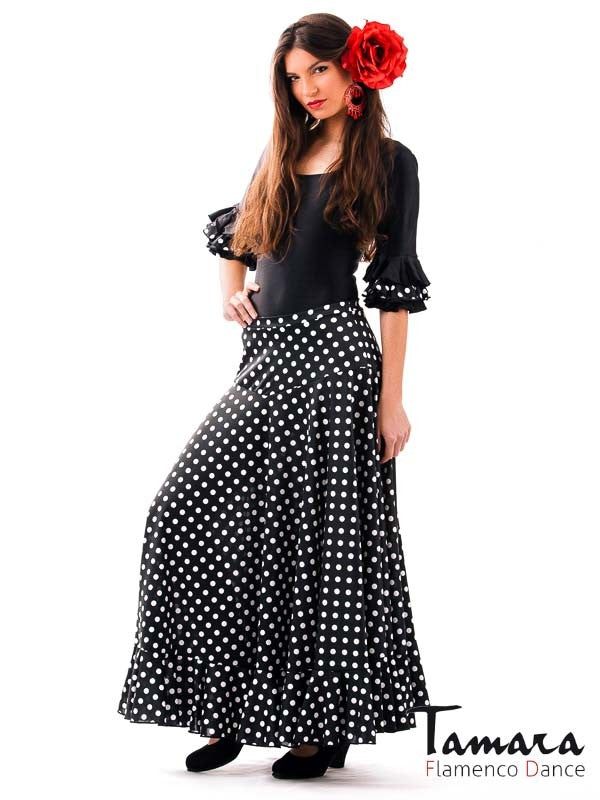 Falda flamenco Sevillana Lunares - Punto