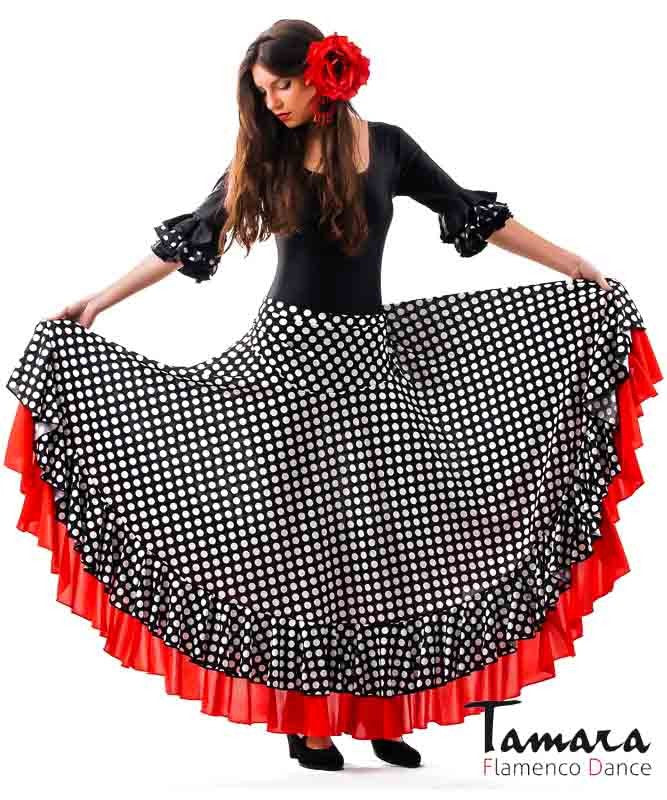 Falda flamenco Alborea lunares - Punto