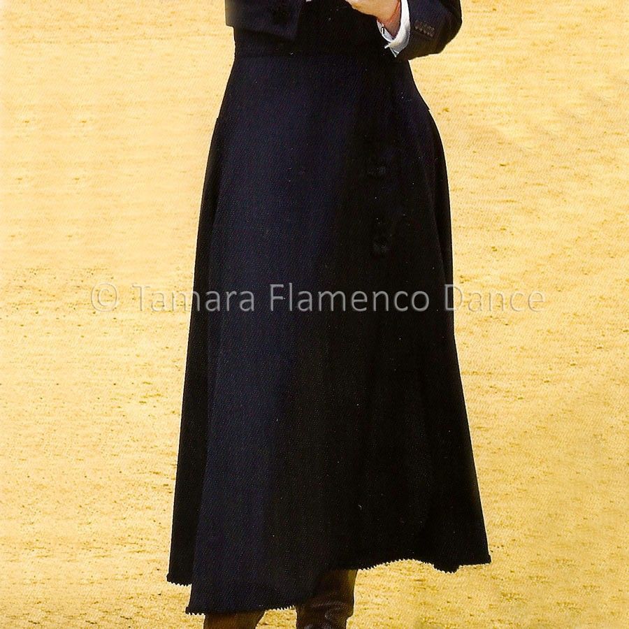 Falda Plaza Negro 07 - Sara