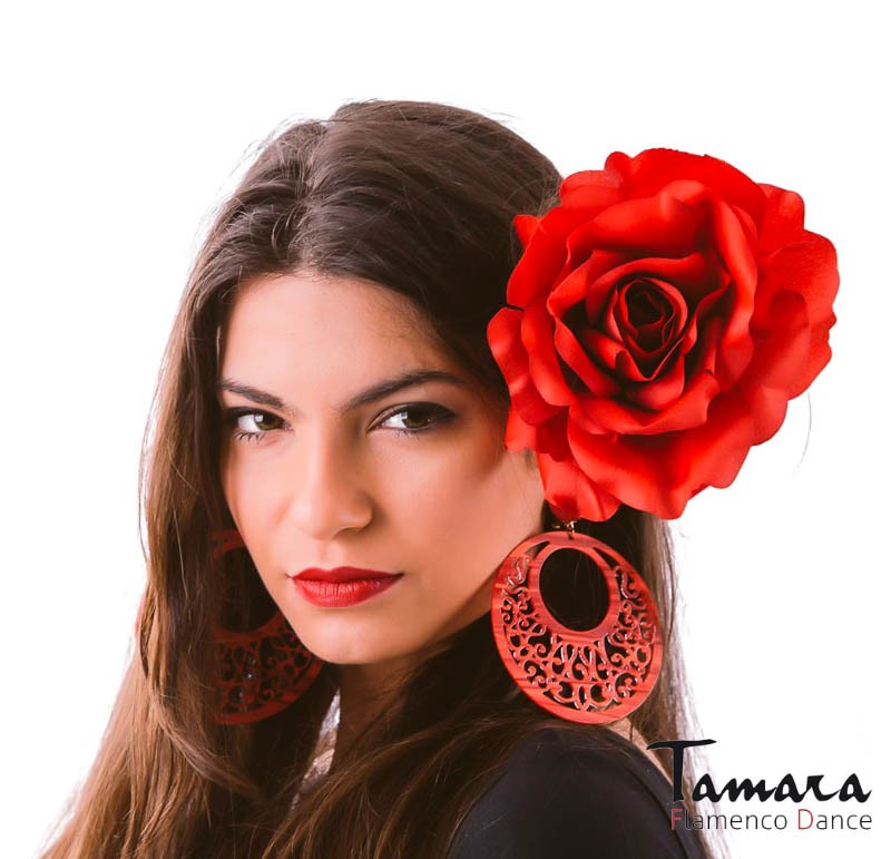 Flor Flamenca Cintia - 14 cm