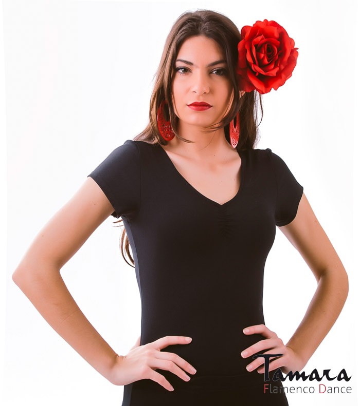 Body Lucena Manga corta - Supplex Negro